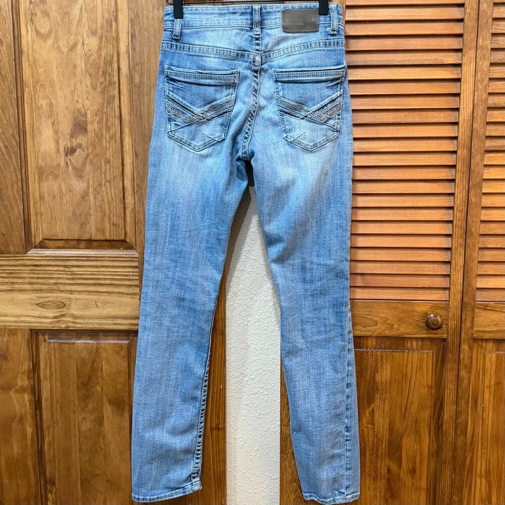 Bke jeans womens 28x32 blue